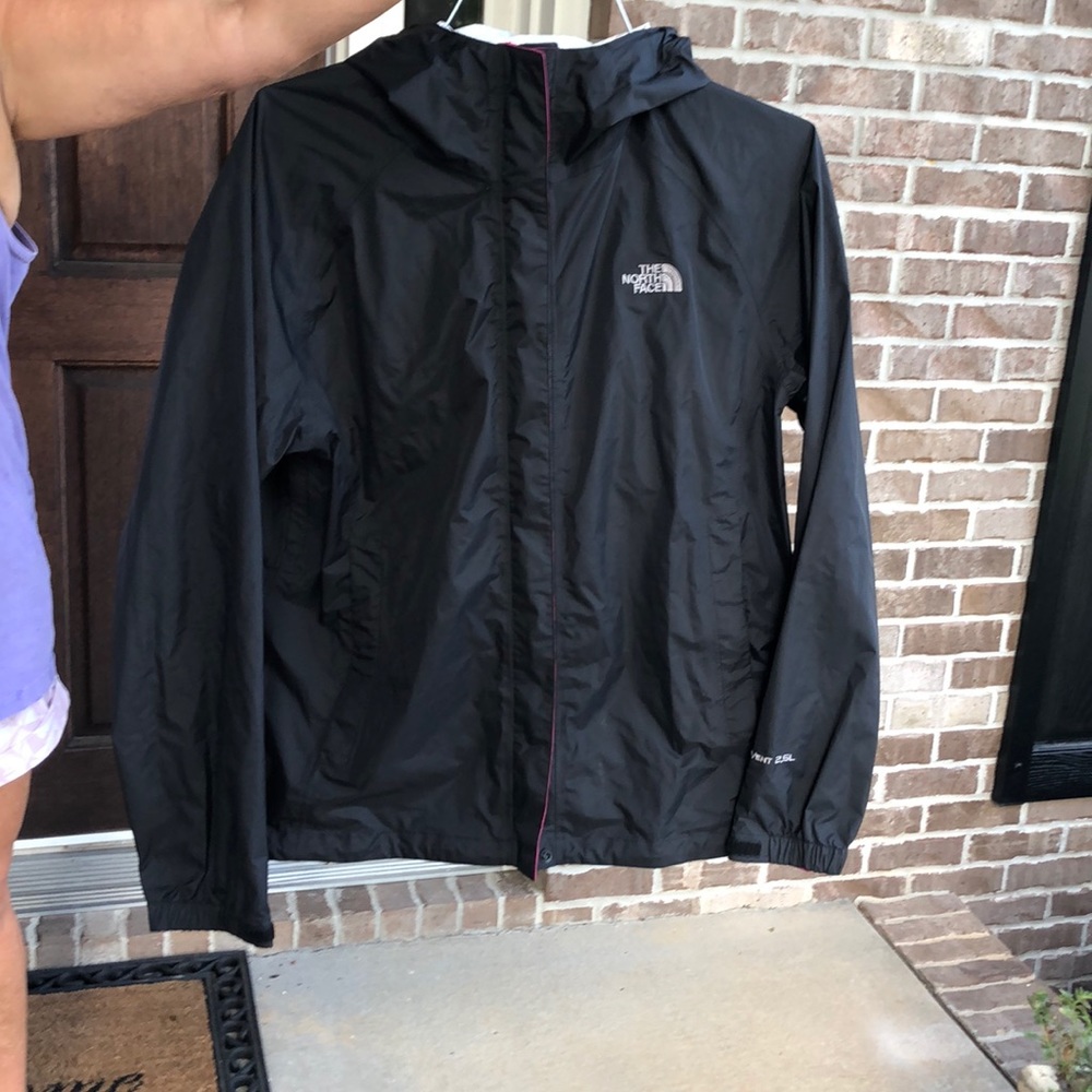 North Face raincoat